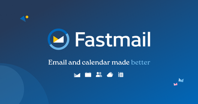 Fastmail es tan rápido como su nombre lo dice.